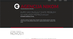 Desktop Screenshot of nikom.hr